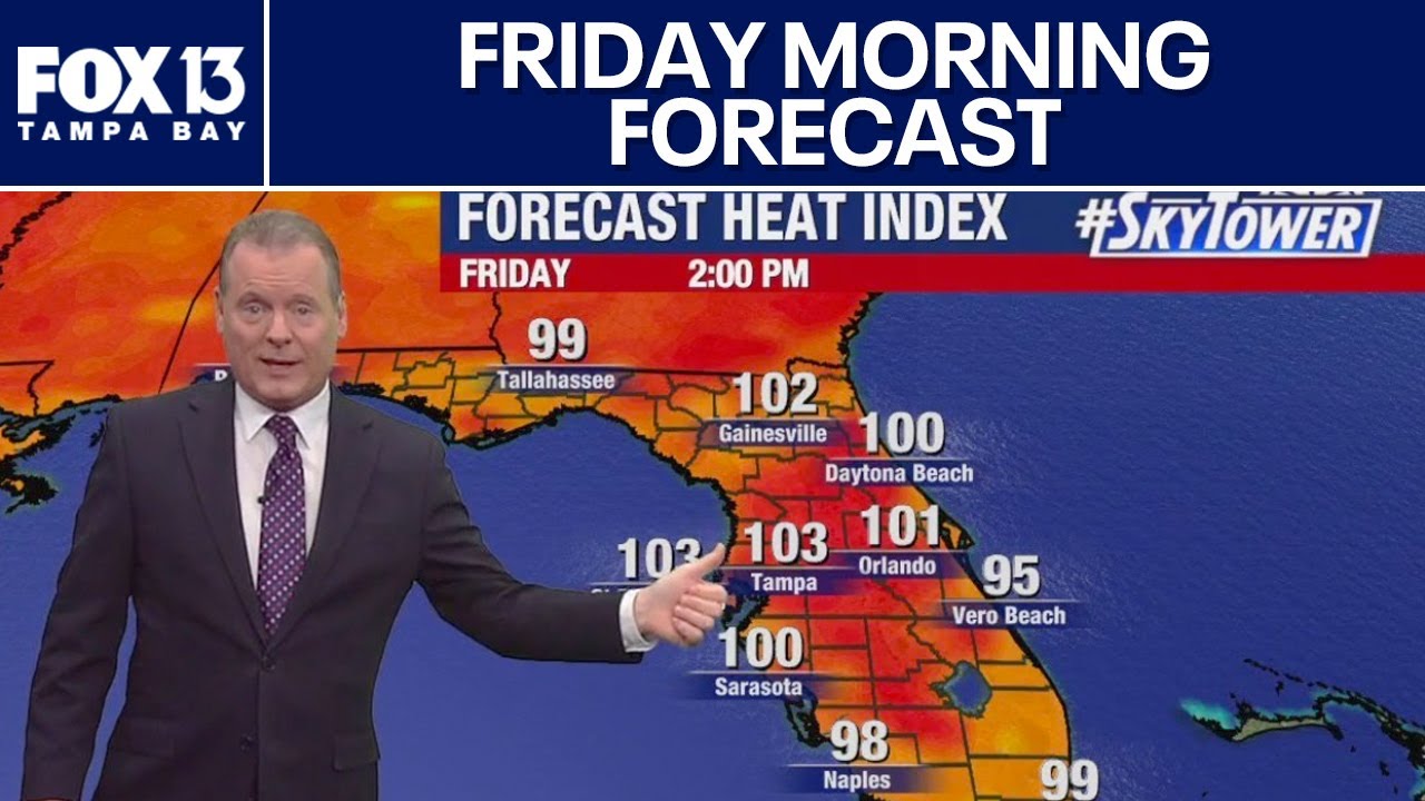 Tampa weather | Friday forecast