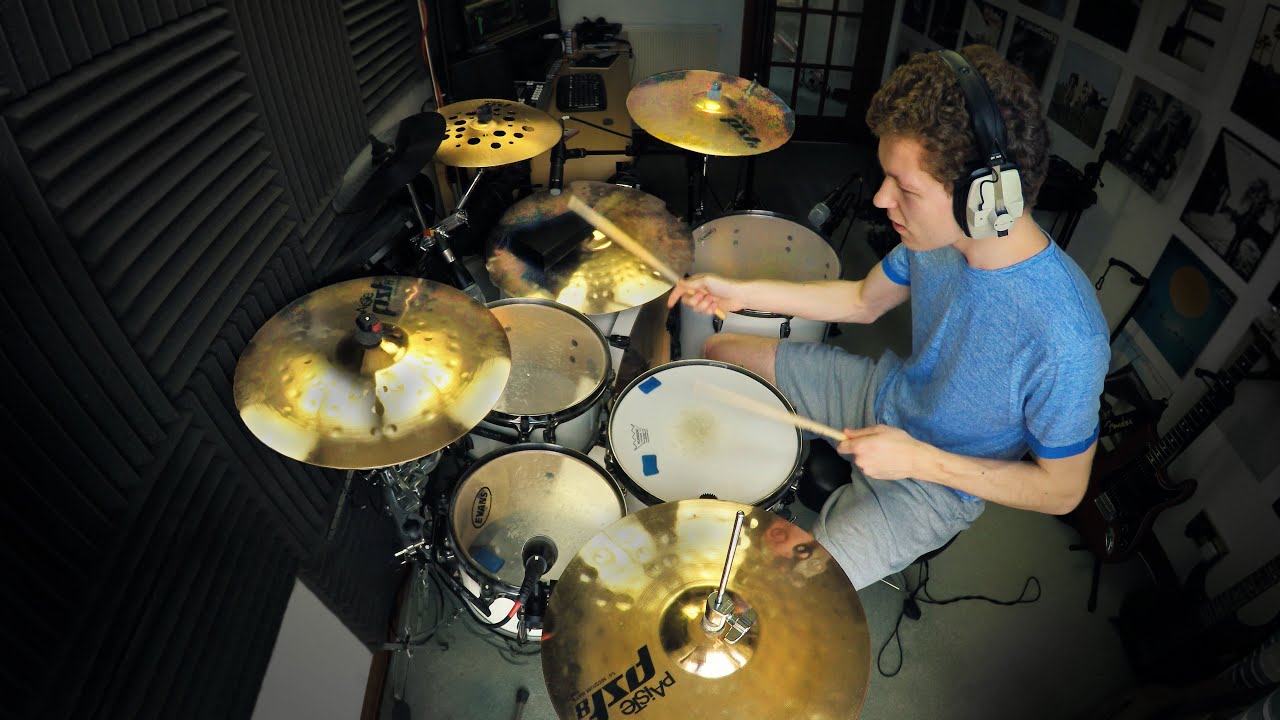 Led Zeppelin - Good Times Bad Times - Drum Cover (4K)