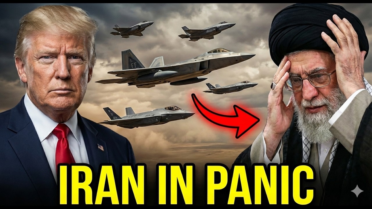 F-22 Raptors & F-35s SURGE Into Middle East — Iran SCRAMBLES As Biggest Air Deployment Since 2003
