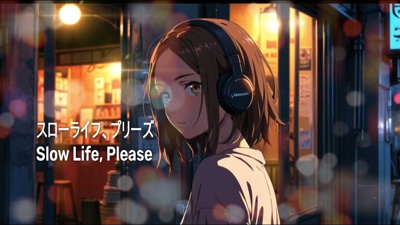 スローライフ、プリーズ (Slow Life Please) | Japanese Lo-fi | R&B
