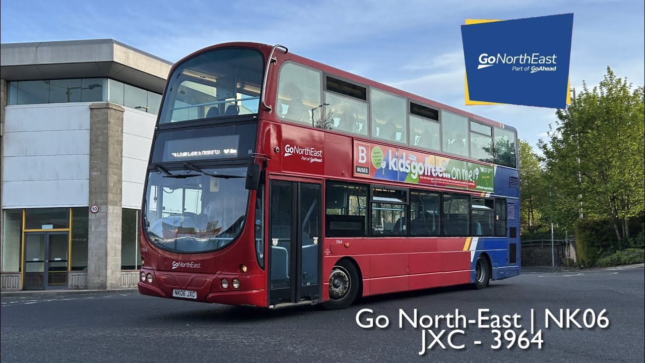 [𝙃𝙞𝙡𝙡 𝘾𝙡𝙞𝙢𝙗𝙨] Go North-East | NK06 JXC - 3964 | Volvo B7TL Wright Eclipse Gemini (€3 - ZF)