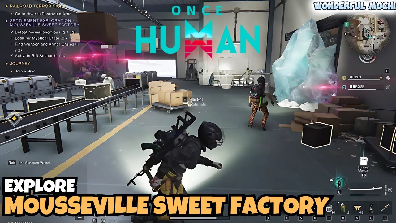 EXPLORE MOUSSEVILLE SWEET FACTORY | WINTER SERVER | ONCE HUMAN