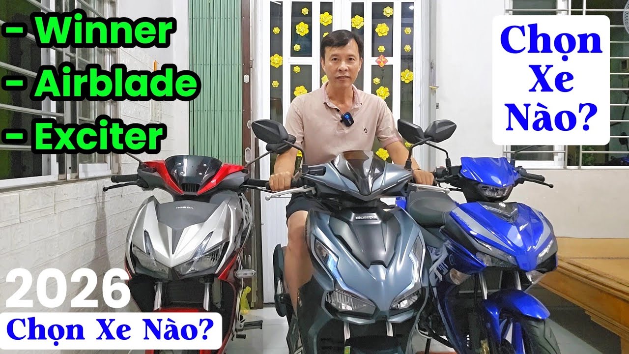 Winner/ Airblade/ Exciter: tùy hoàn cảnh mà chọn xe phù hợp! Khải Phạm #winner #exciter #airblade 