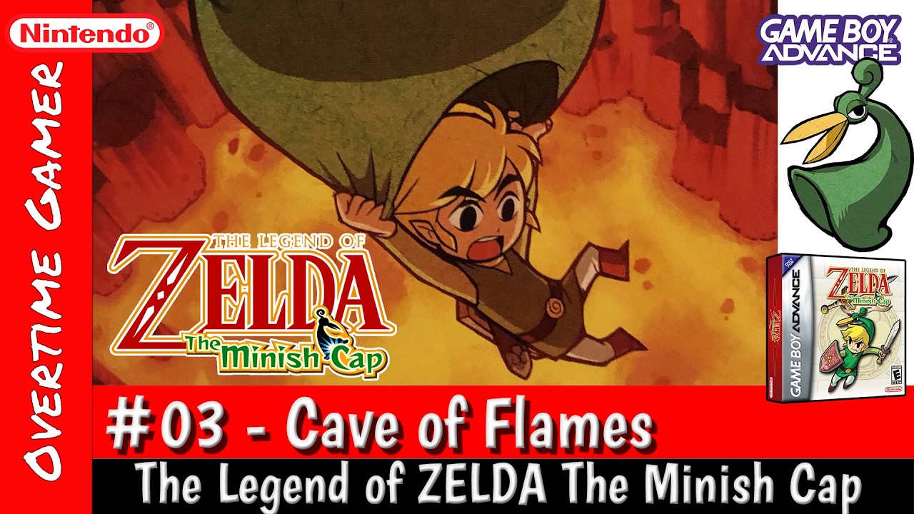 ZELDA Minish Cap - Cave of Flames - Part 03