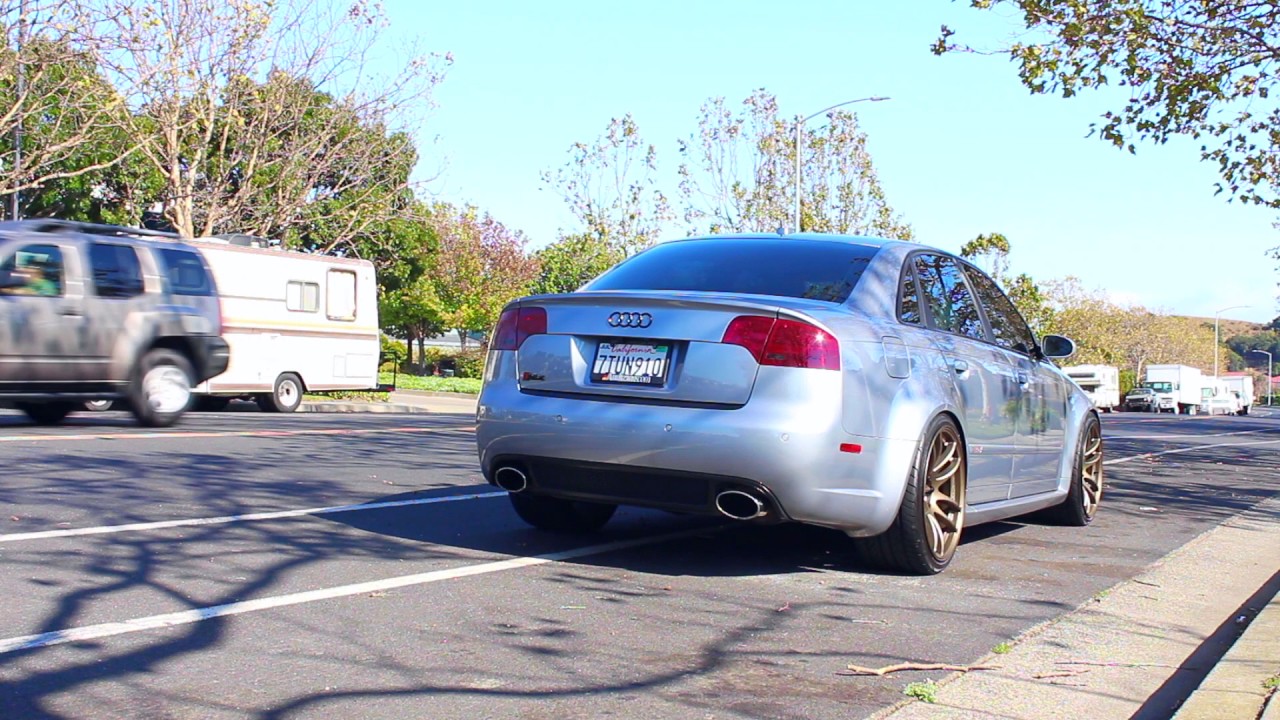 B7 RS4 Milltek Exhust + JHM Downpipes