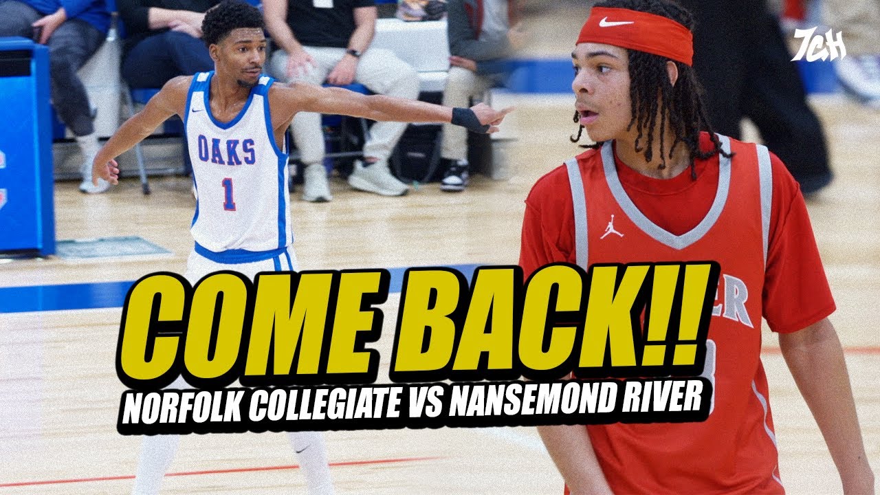 All Starters Get FOULED OUT in Overtime COMEBACK 🤯 Norfolk Collegiate 🆚 Nansemond River