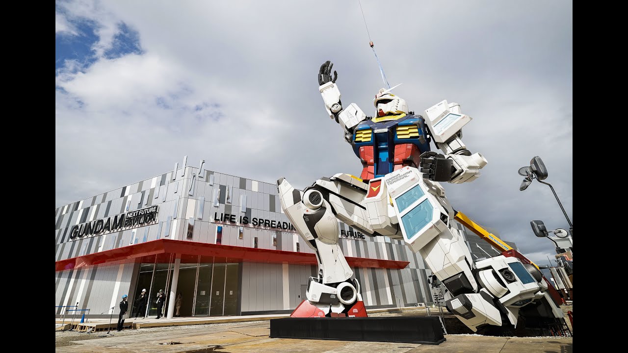 Life-sized Gundam robot statue completed for 2025 World Expo