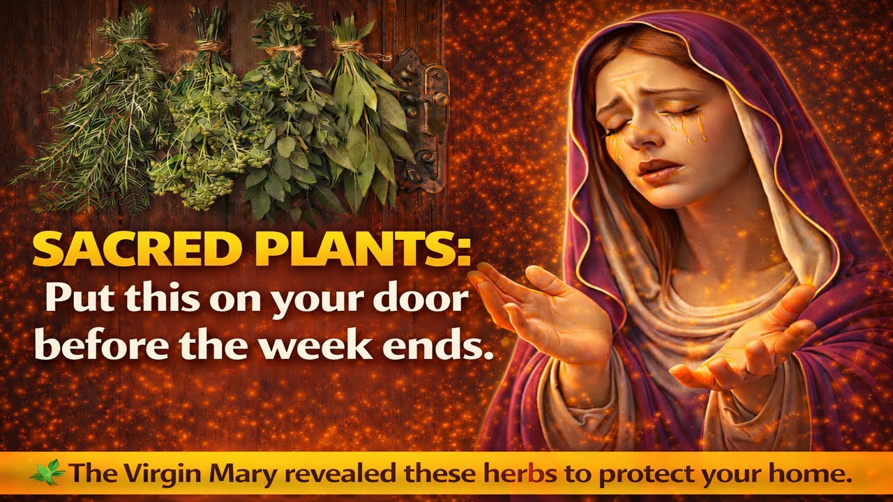 🌿 SACRED PLANTS: What you should put on your door before the end of the week.