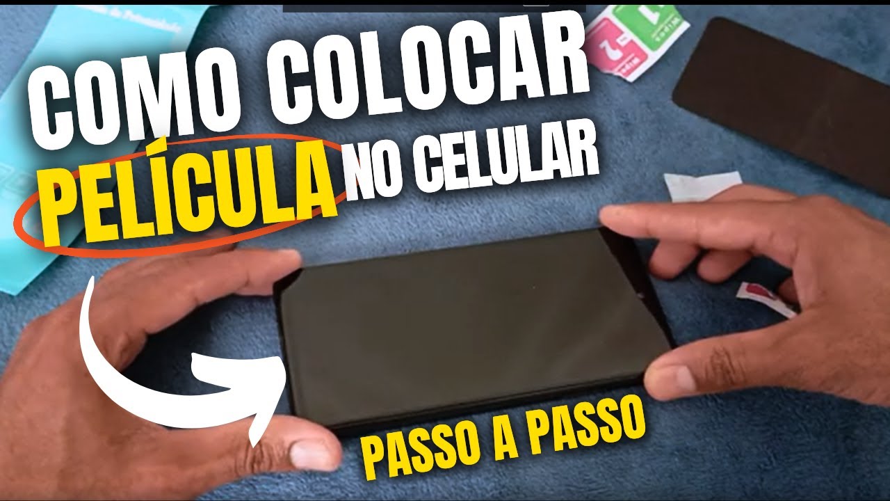 COMO COLOCAR PELÍCULA NO CELULAR 2025 | PASSO A PASSO