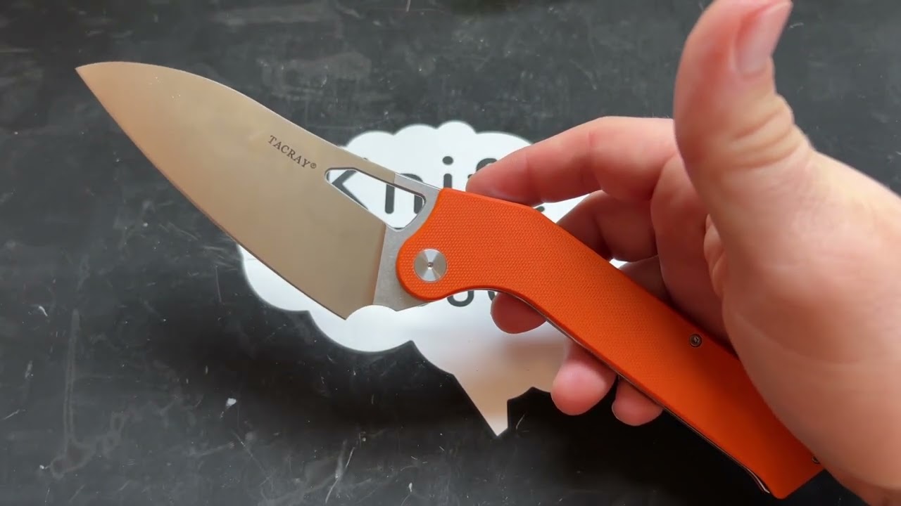 Is this the best folding kitchen knife on the market? Tacray Folding Chef Knife Review