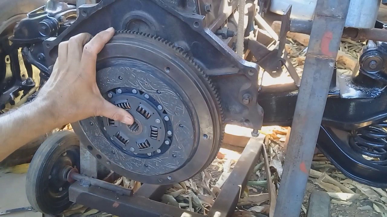 Como Instalar  Embreagem e Caixa do Opala-97