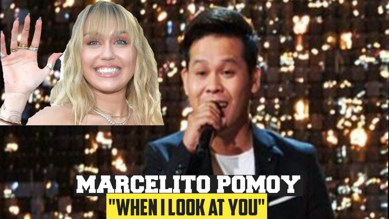 MARCELITO POMOY SUPRISES MILEY CYRUS 