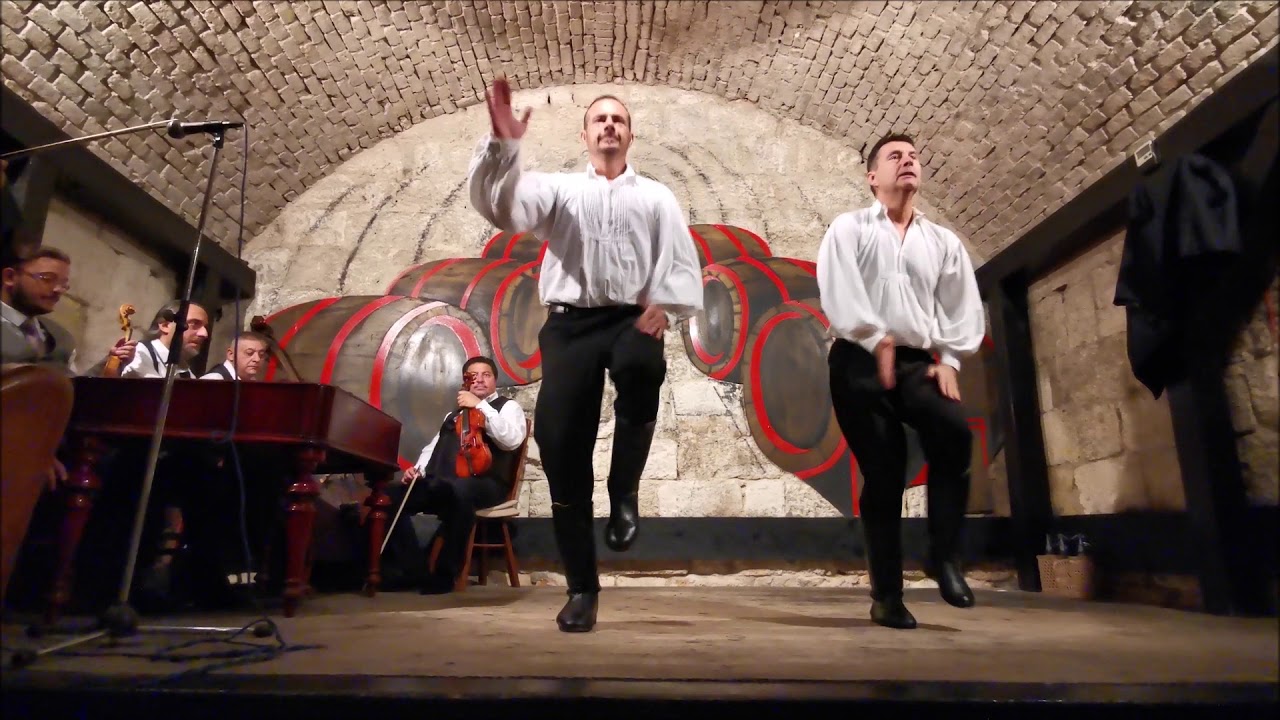 Budafoki Borkatakomba Wine Catacomb Restaurant, Budapest, Hungarian food and wine, authentic folk da