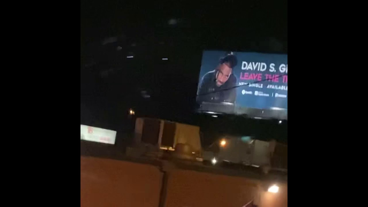 Billboards all over the city