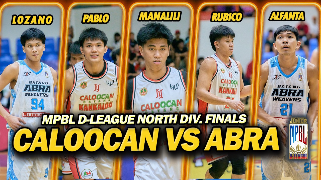 NAGULAT ANG CALOOCAN SA LAKAS NG BATANG ABRA! TITING MANALILI VS JUSTIN LOZANO SA NORTH DIV FINALS!