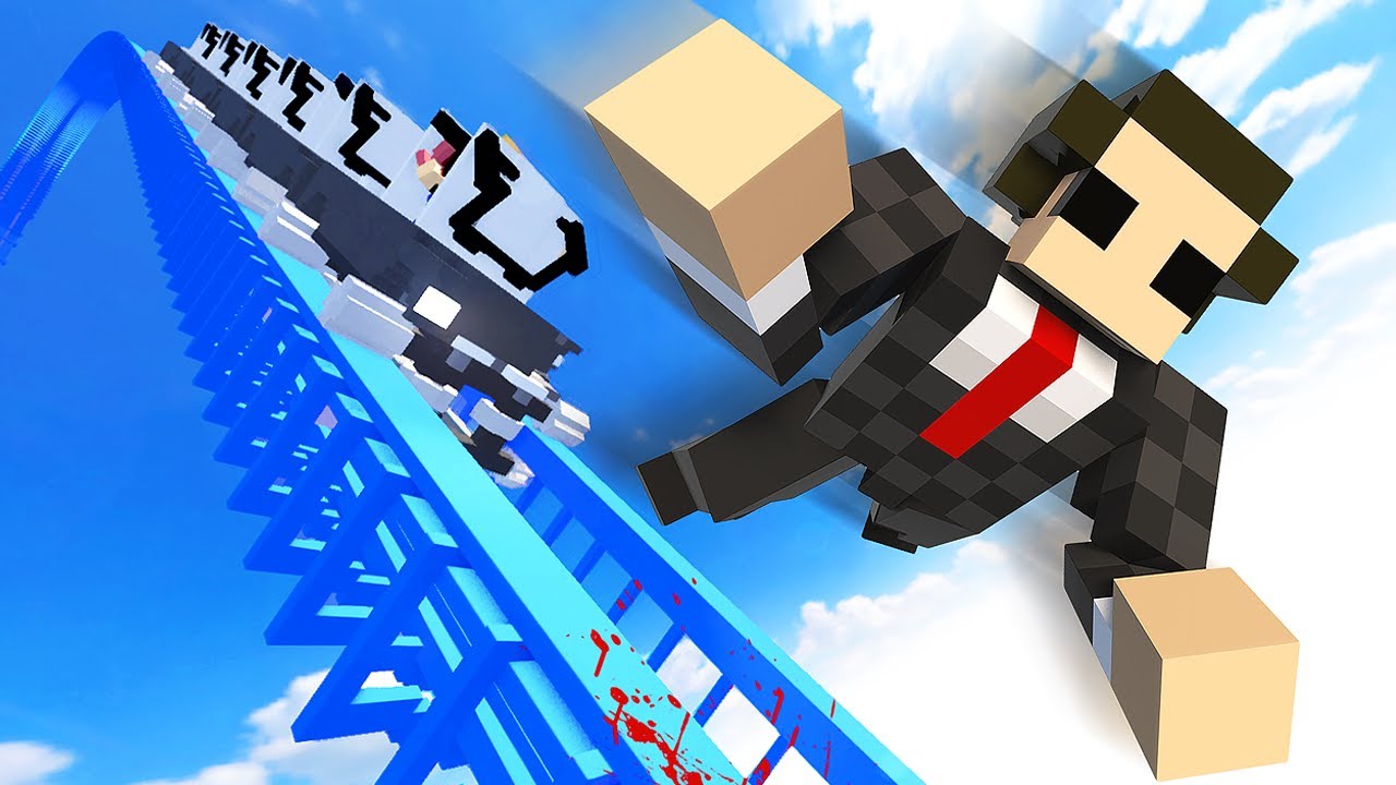 Building INSANE Roller Coaster for Ragdolls - Teardown Mods Gameplay