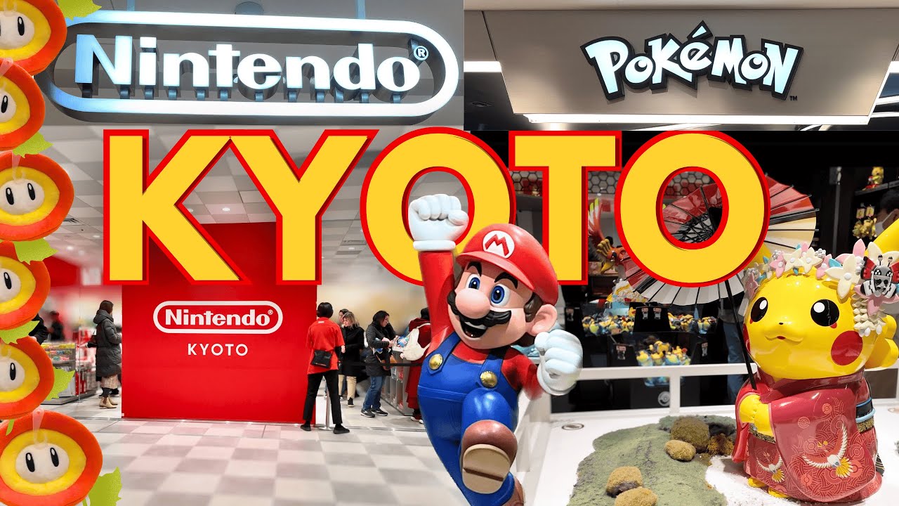 Путешествия по Киото — святилища, магазин Nintendo, центр покемонов, плавающие тории