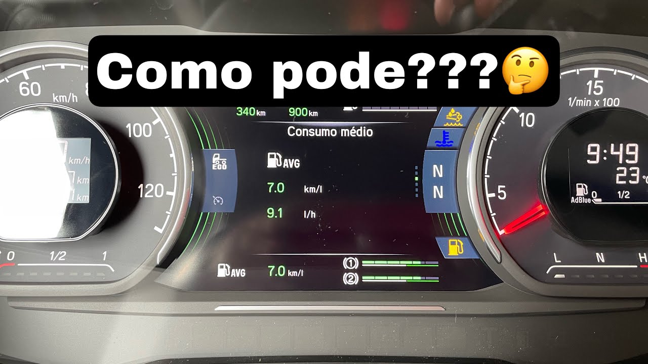 Scania R450 2022 fazendo 7 km/l?
