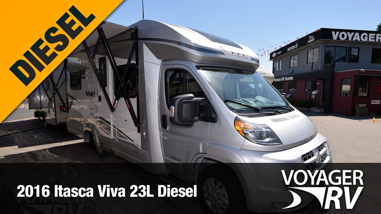 2016 Itasca Viva 23L Diesel by Winnebago Ind Video Tour - Voyager RV