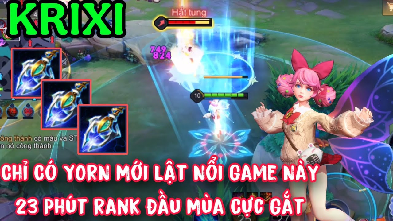 Có YORN Trong Đội Hình Mới Lật Nổi Game Này Khi Bị Ép Đối Thủ Gáy Khét GG và Cái Kết