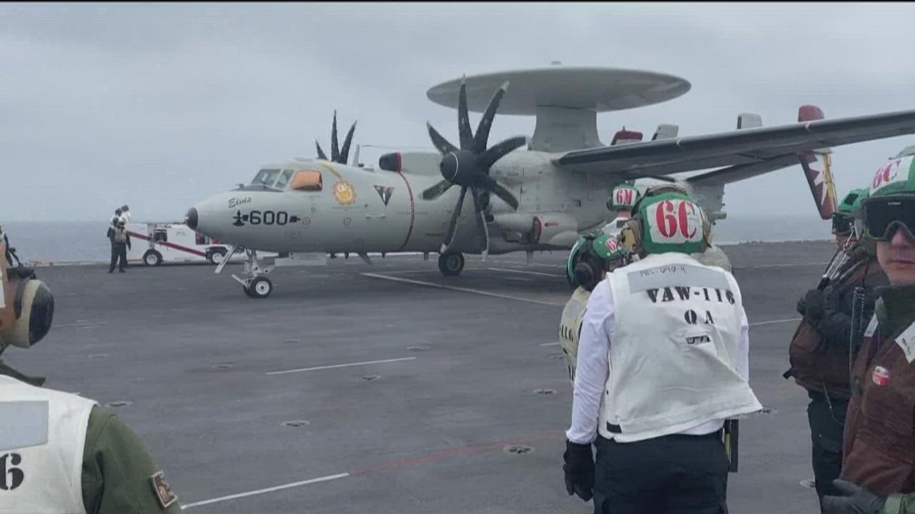 Life aboard the U.S.S. Nimitz aircraft carrier while training off San Diego’s coast