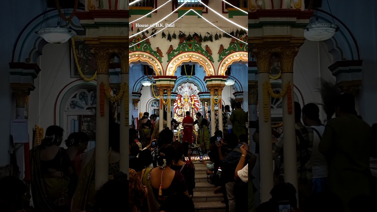 Traditional Jagadhatri Puja In The House Of B.K. Pal 💖
