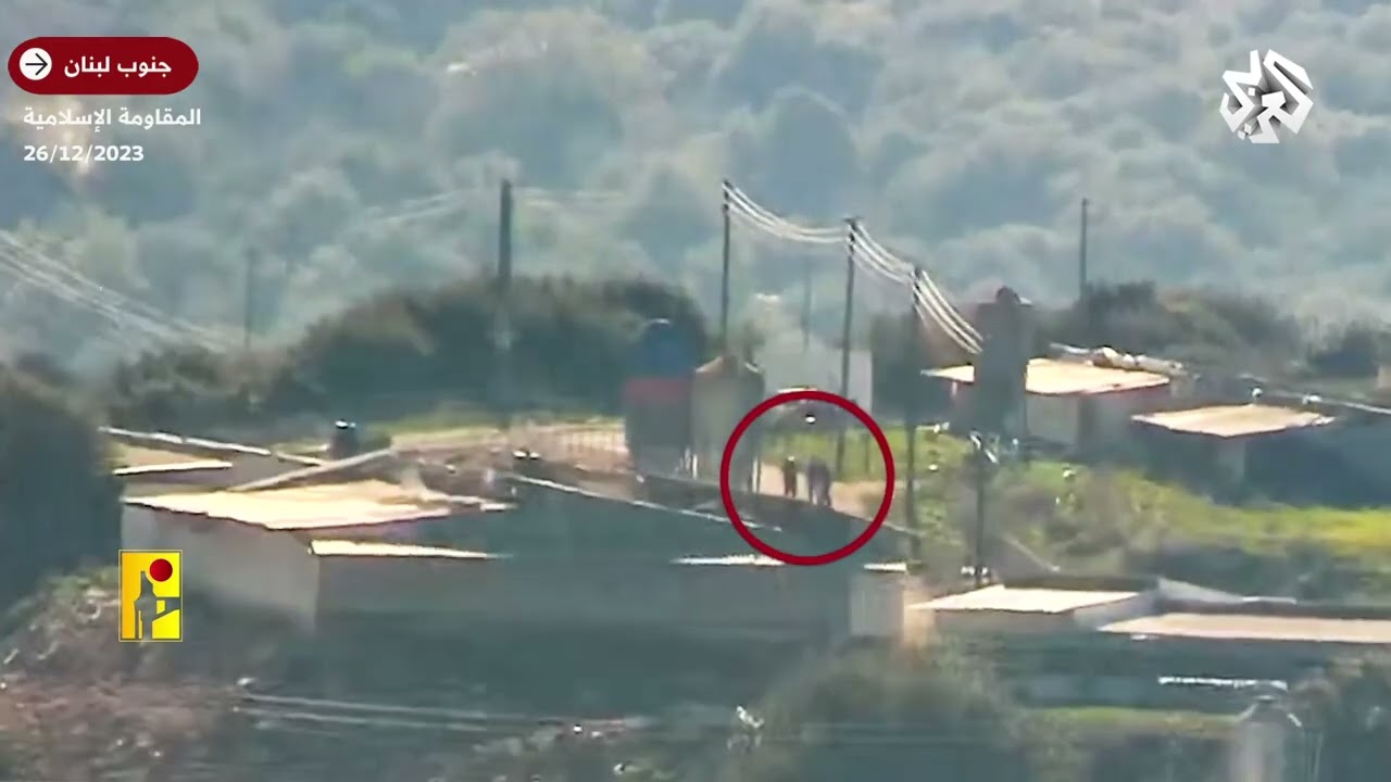 شاهد.. حزب الله يستهدف بضربة مباشرة جنودا إسرائيليين في مزارع مستوطنة دوفيف