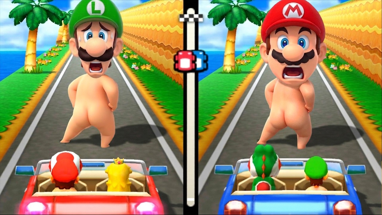【マリオパーティ100ミニゲームコレクション】ミニゲームマリオVsピーチVsヨッシーVsルイージ(最強CPU「たつじん」)