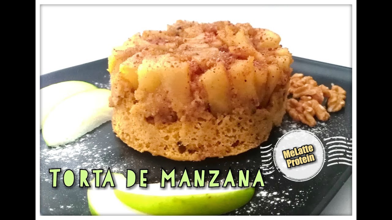 TORTA DE #MANZANA HERBALIFE |Upside-down Cake| **TORTA AL REVÉS** Torta Saludable 🤤