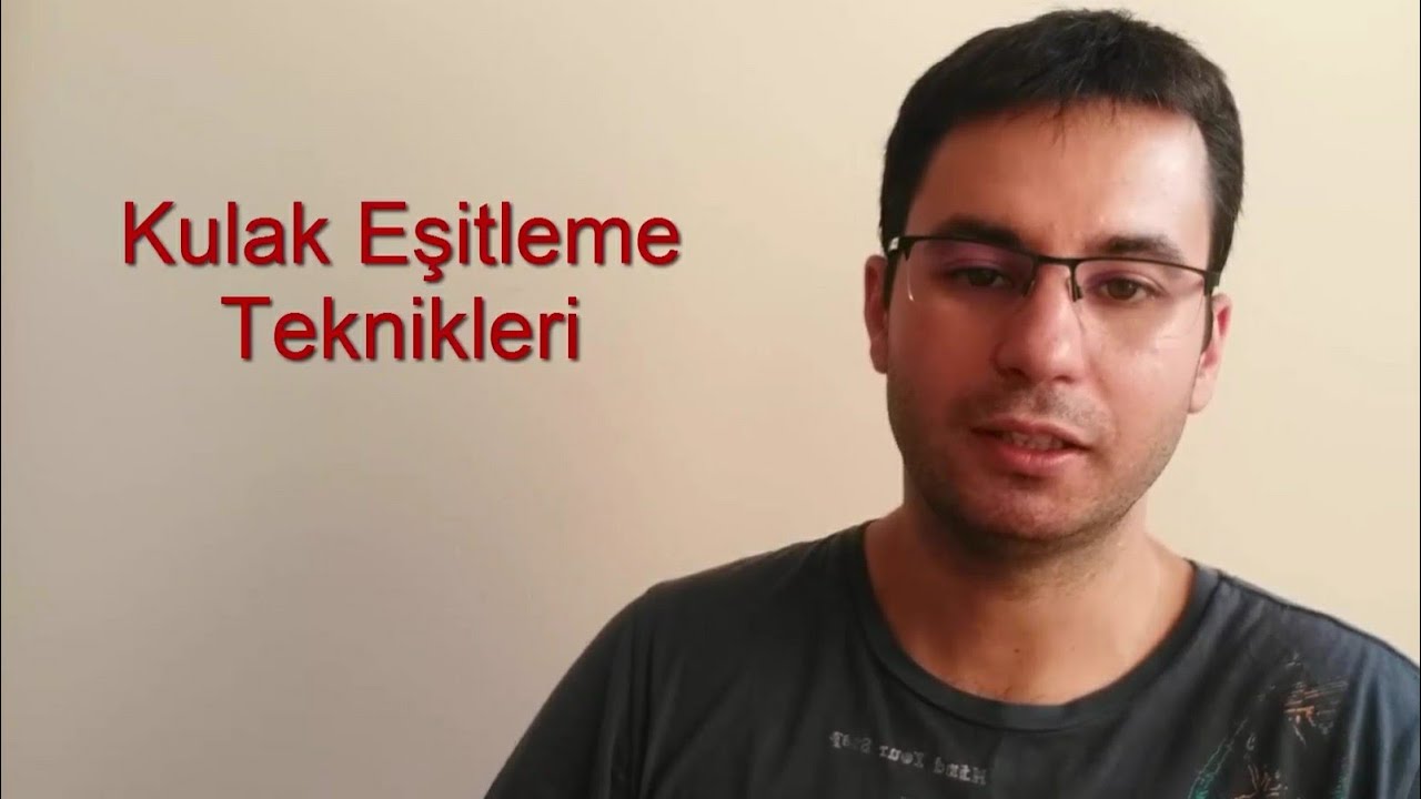 Kulak Eşitleme Teknikleri (Valsalva-Frenzel)