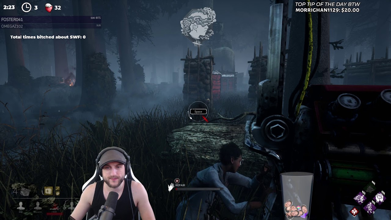 FULL IRI RANK 1 SURVIVOR! (HUGE BILLEH CHASE!) - Dead by Daylight!
