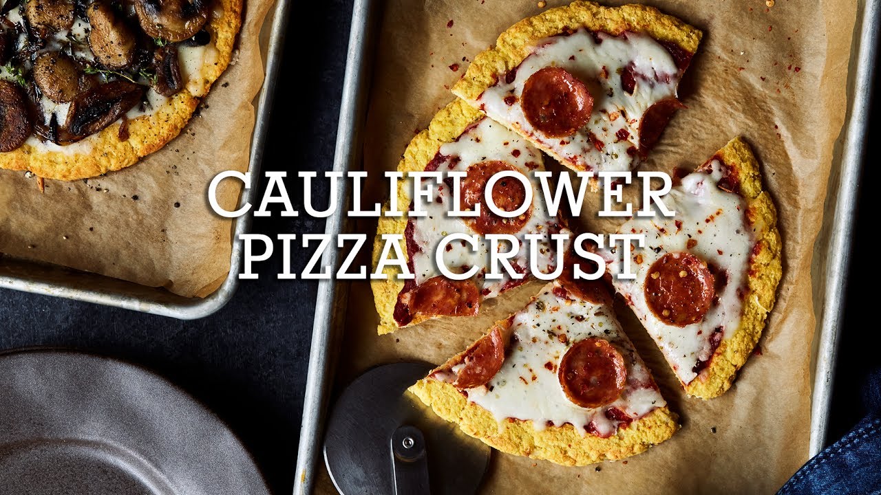 Keto Cauliflower Pizza Crust {#keto, #Glutenfree, #Dairyfree, #Paleo}