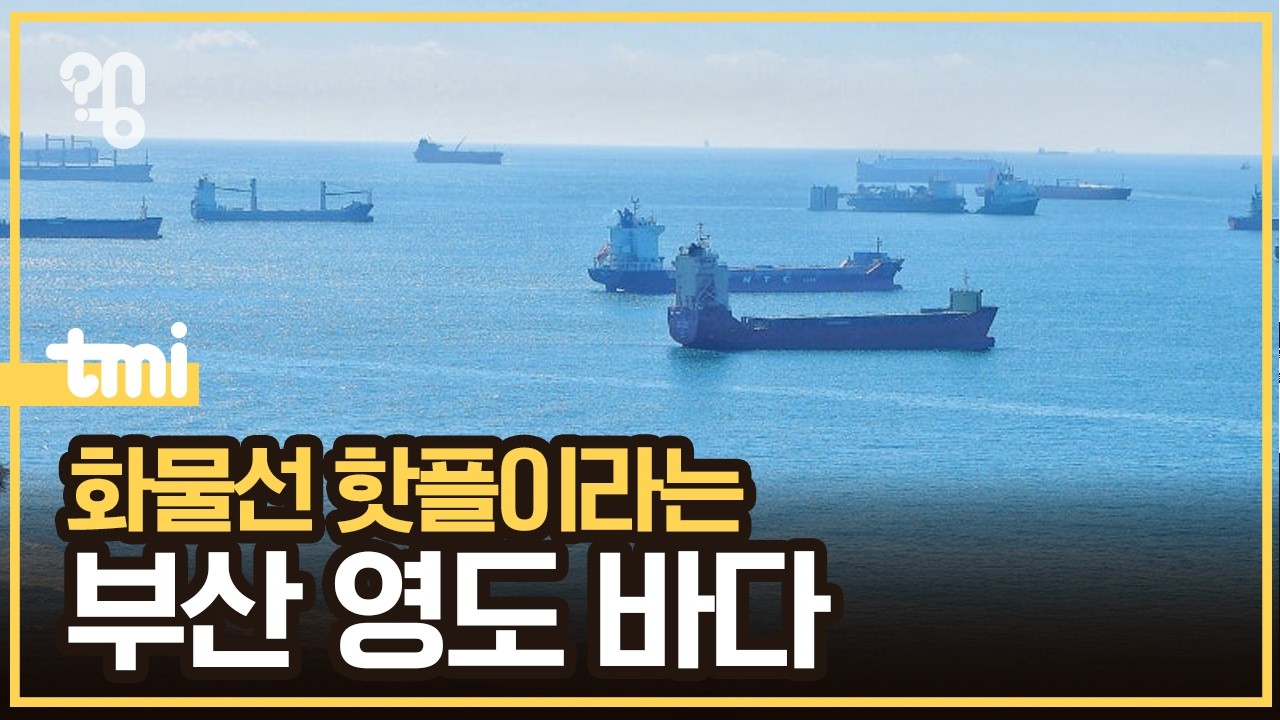 왜 부산 영도 바다에는 배들이 하염없이 떠 있을까?