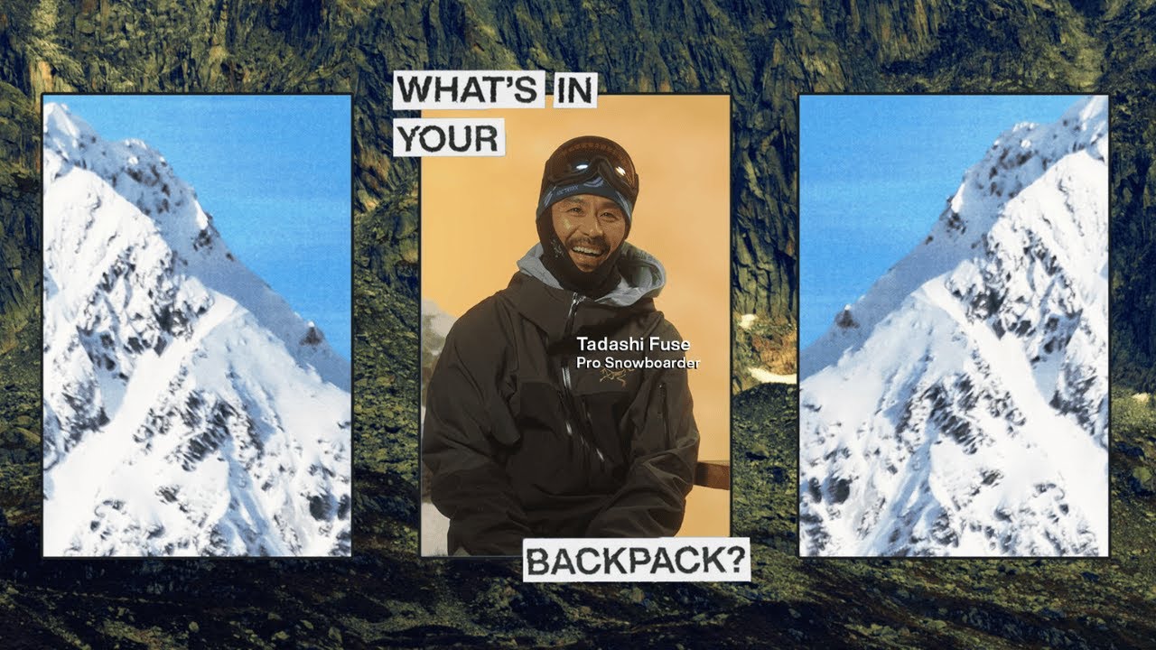 What's in Your Backpack? with Tadashi Fuse (Pro Snowboarder)