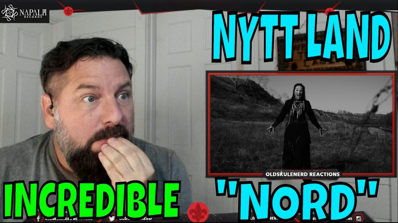 NYTT LAND - Nord (Official Video) Napalm Records OLDSKULENERD REACTION