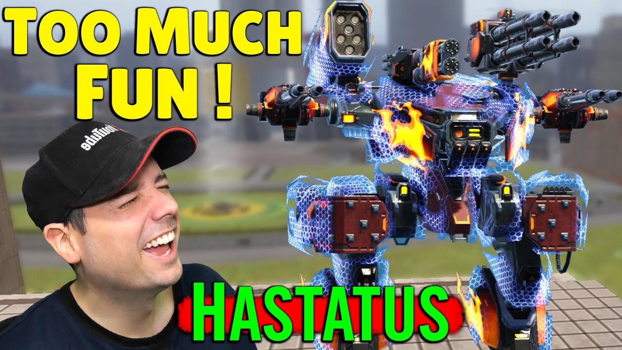 NEW Robot HASTATUS making War Robots FUN AGAIN!
