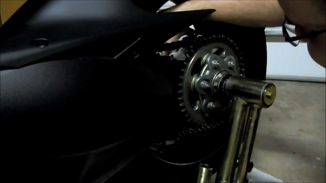 Ducati Diavel Chain Clean & Lube