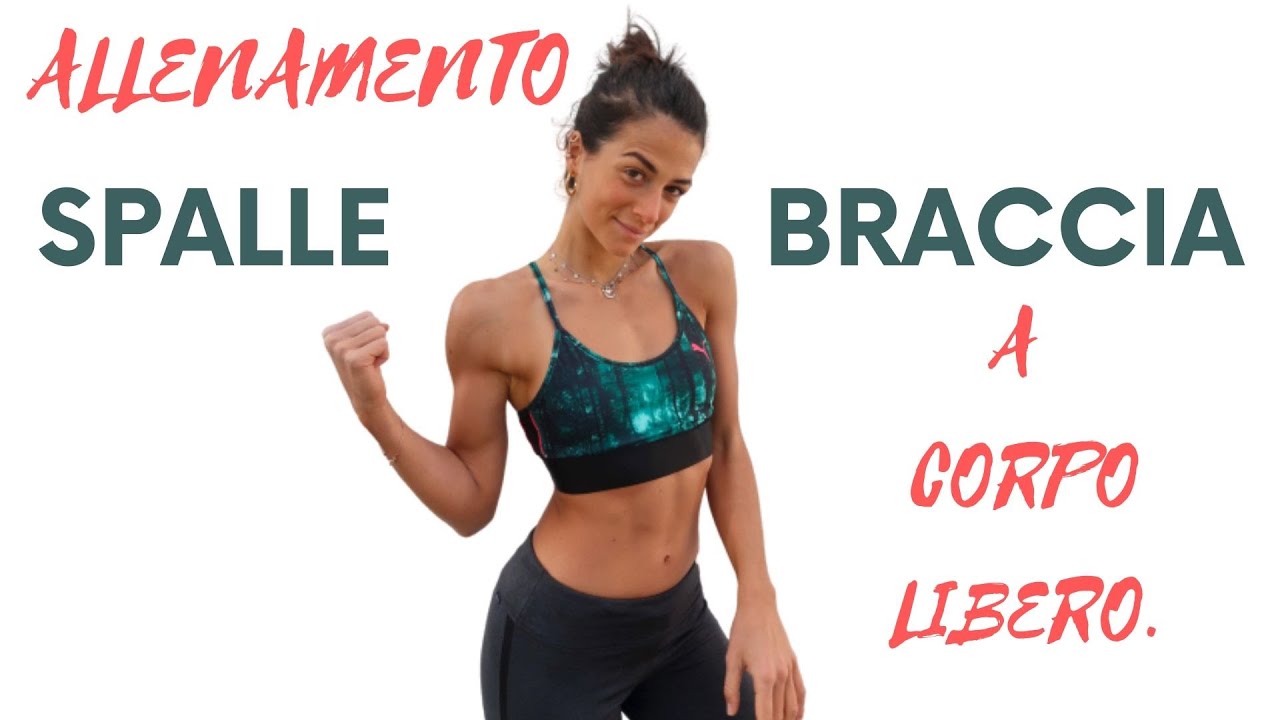 BRACCIA TONICHE E SCOLPITE A CASA: ALLENAMENTO A CORPO LIBERO | Silvia Fascians