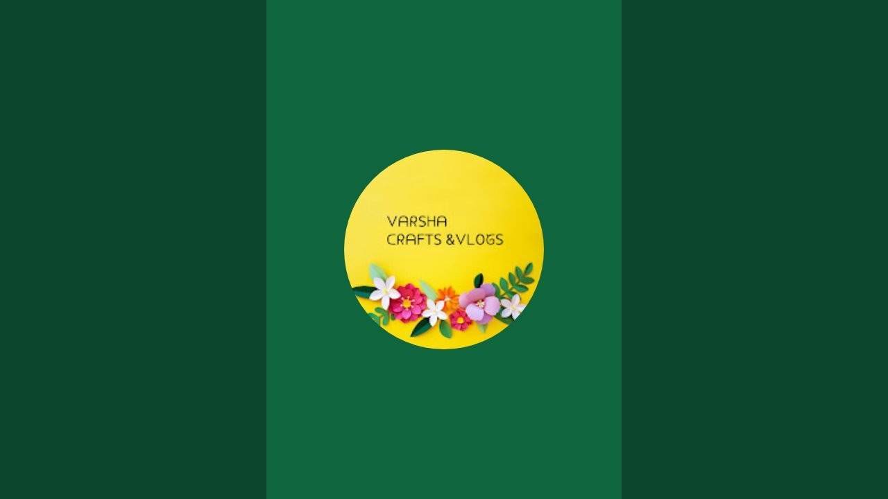 Varsha crafts & vlogs is live