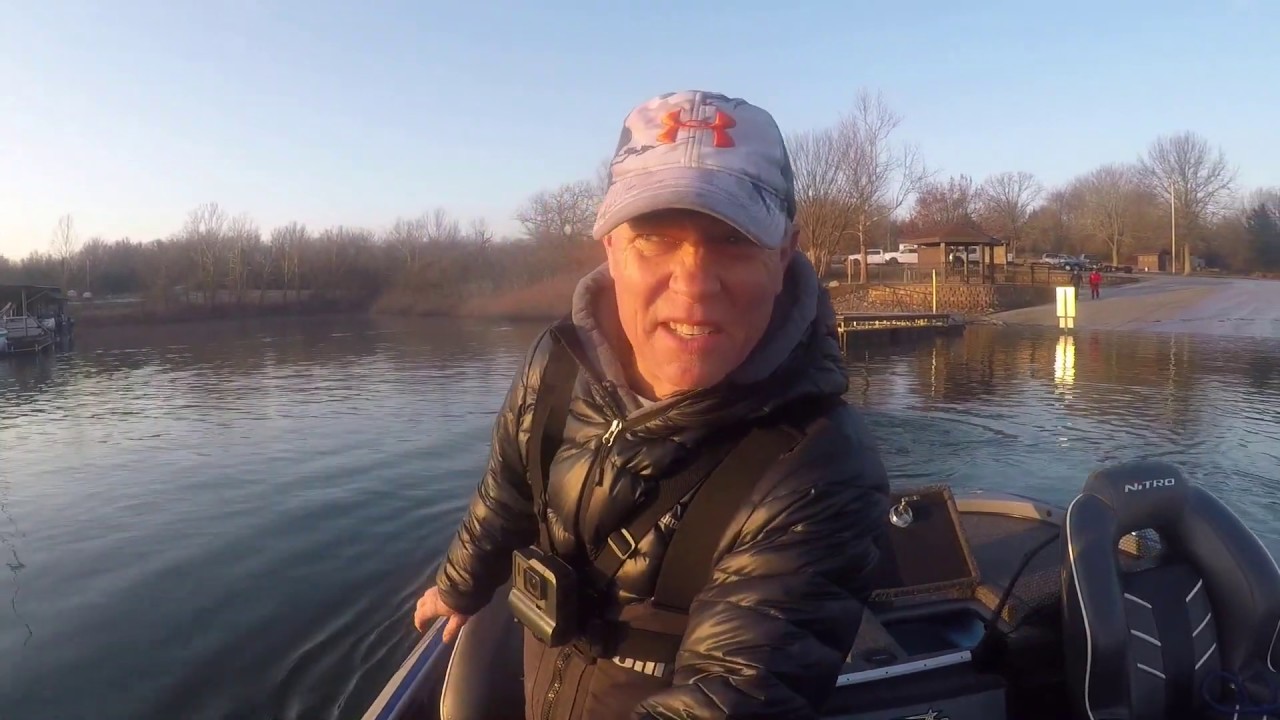 Crushing them in Super cold water in the Money Run tournament at Stockton Lake