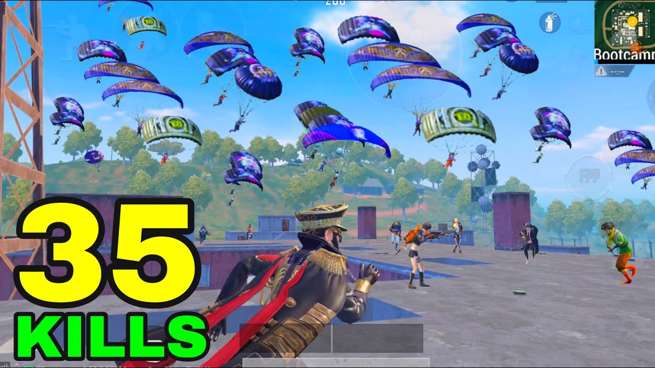 NEW WORLD RECORD 30 KILLS in BOOTCAMP!! | 35 KILLS SOLO vs SQUADS | PUBG MOBILE