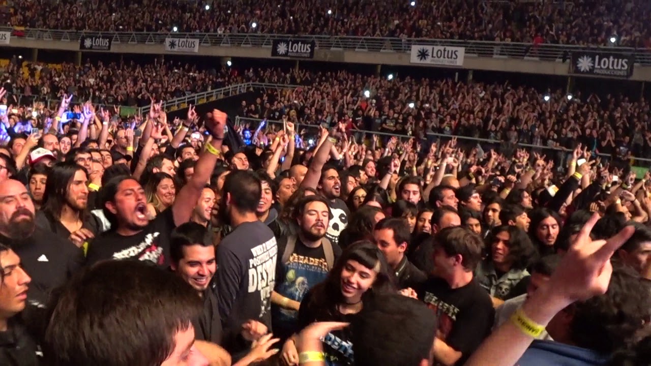 Megadeth - Santiago Gets Louder - Movistar Arena, Santiago, Chile (extracto)