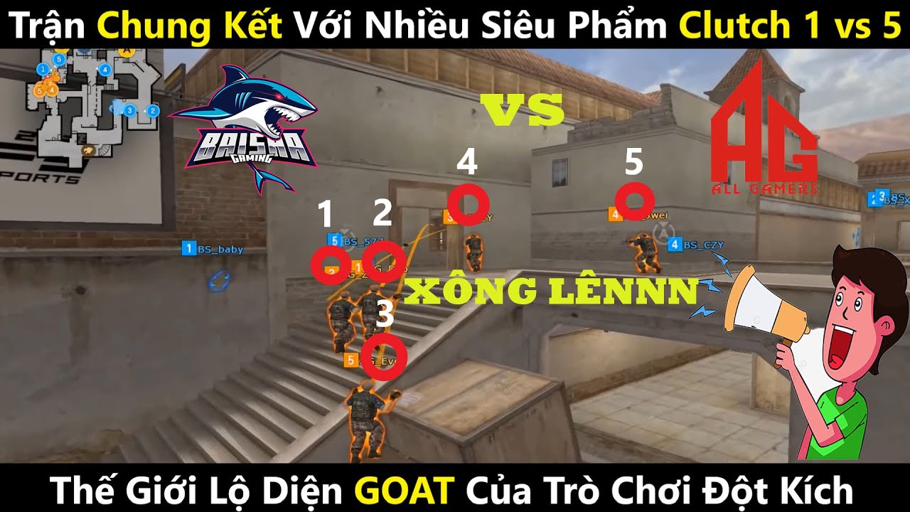 Đỉnh Cao Của CF | BaiSha Gaming vs All Gamers | Chung Kết CFS 2023 Grand Final Highlight |