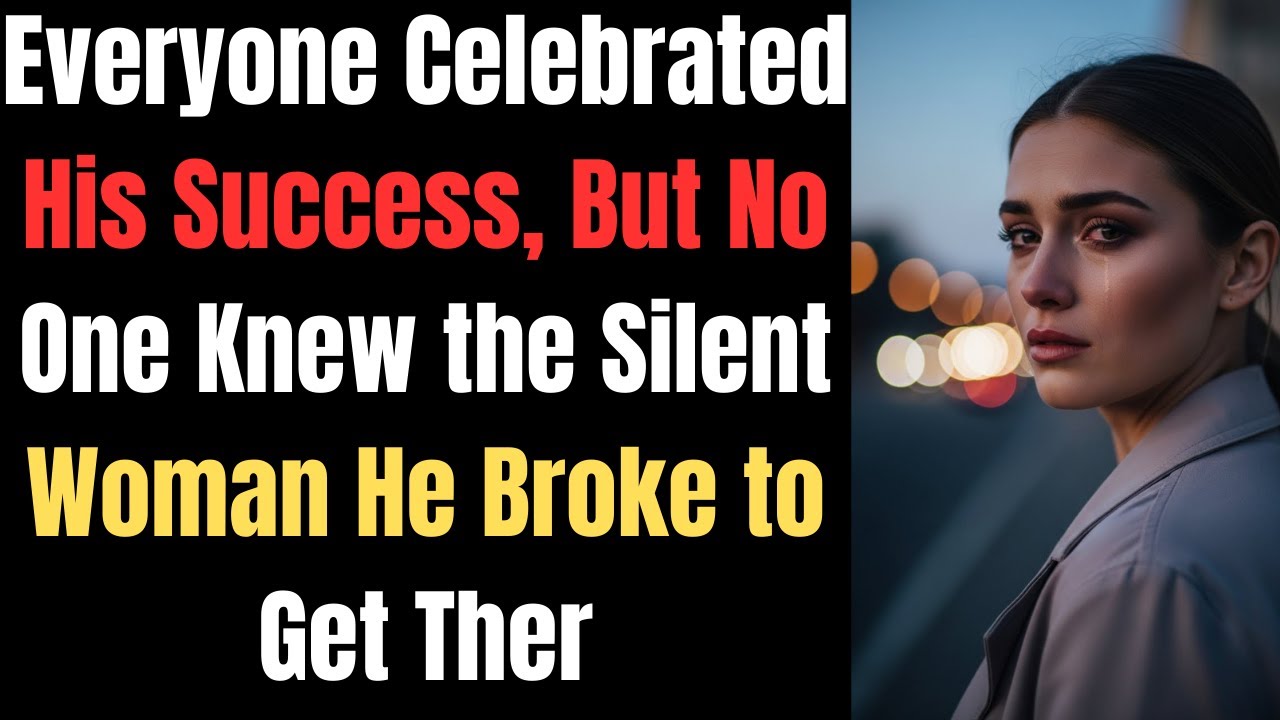 They Celebrated His Success on Stage While I Stood Invisible in the Crowd He Erased