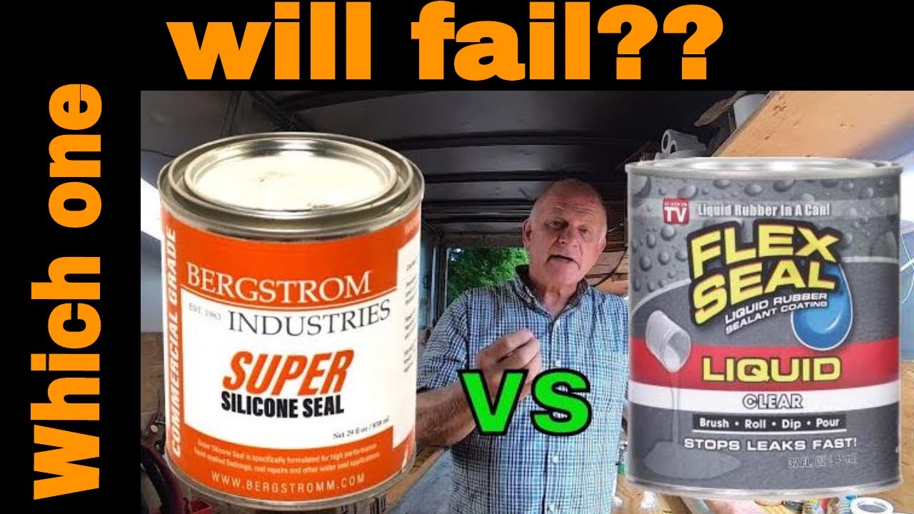 Сравнение уплотнений Flex Seal, Turbo Poly Seal и Super Silicone Seal, а также испытание на гибко...