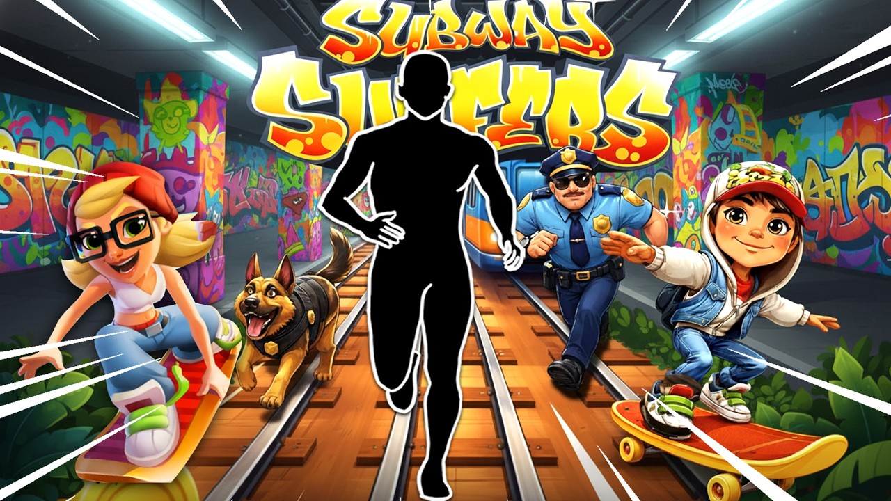 SUBWAY SURFERS RUN | Immersive Interactive Warm Up | Viral Game Workout - interactive warm-up studio