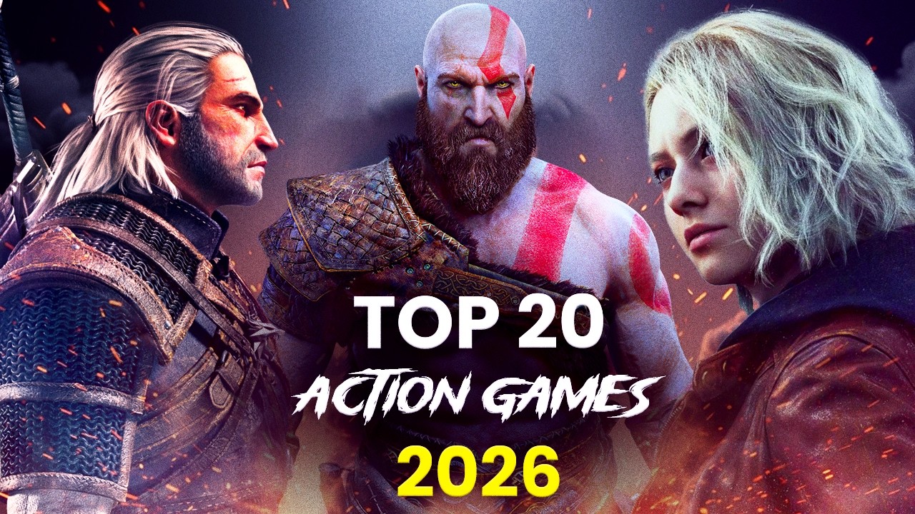 Top 20 Best PC Action Games You Must Play in 2026