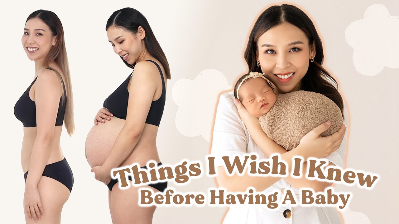 Things I wish I knew BEFORE having a baby