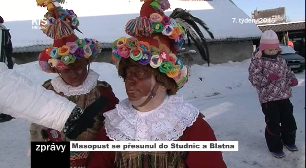 Masopust se přesunul do Studnic a Blatna