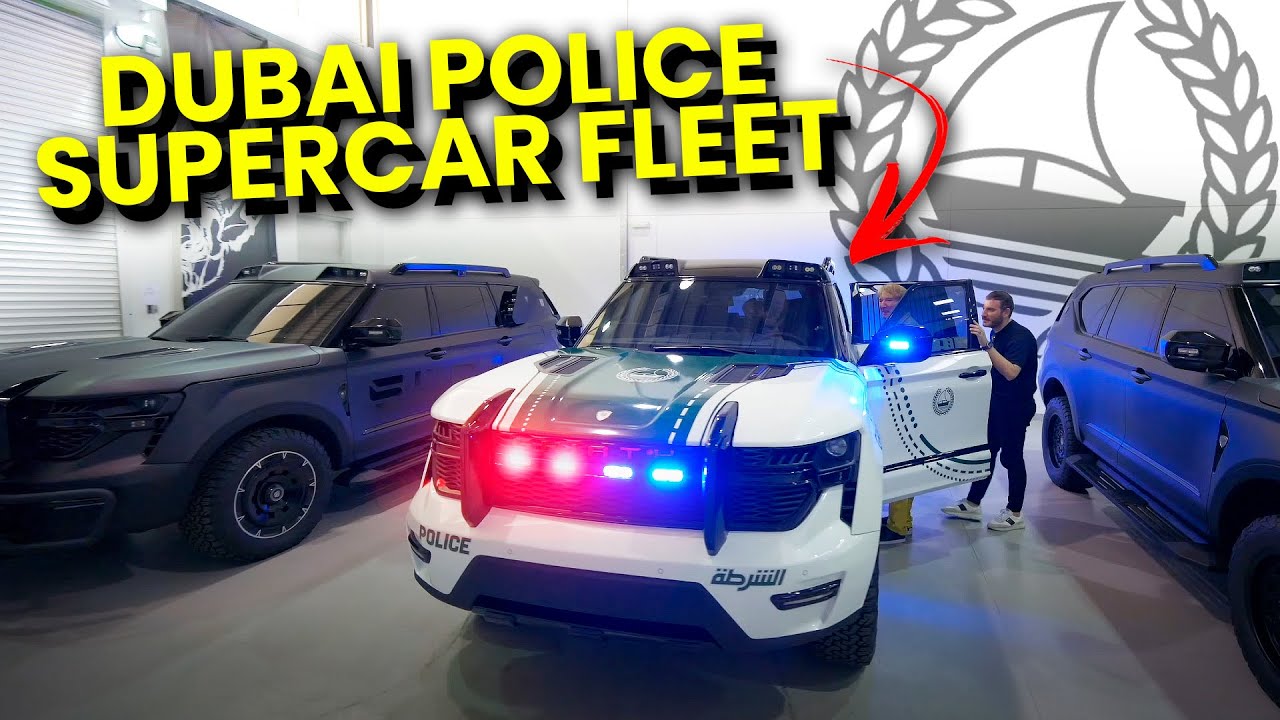 Inside Dubai's INSANE Police Supercars!